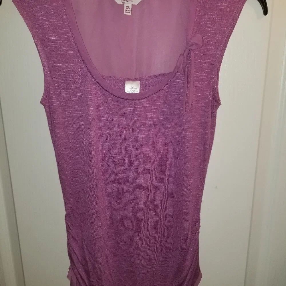 BRAND NEW CANDIES TOP PURPLE - Picture 9 of 11